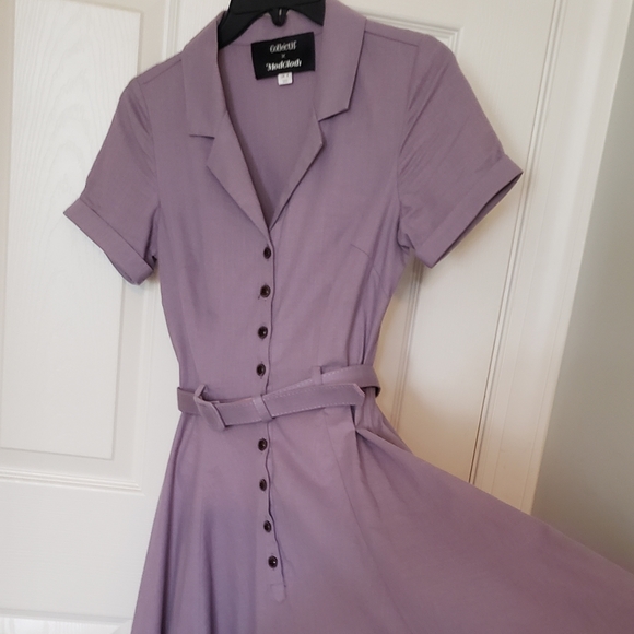 Modcloth Shirtless Dress 1950's Style A-line - Picture 2 of 5